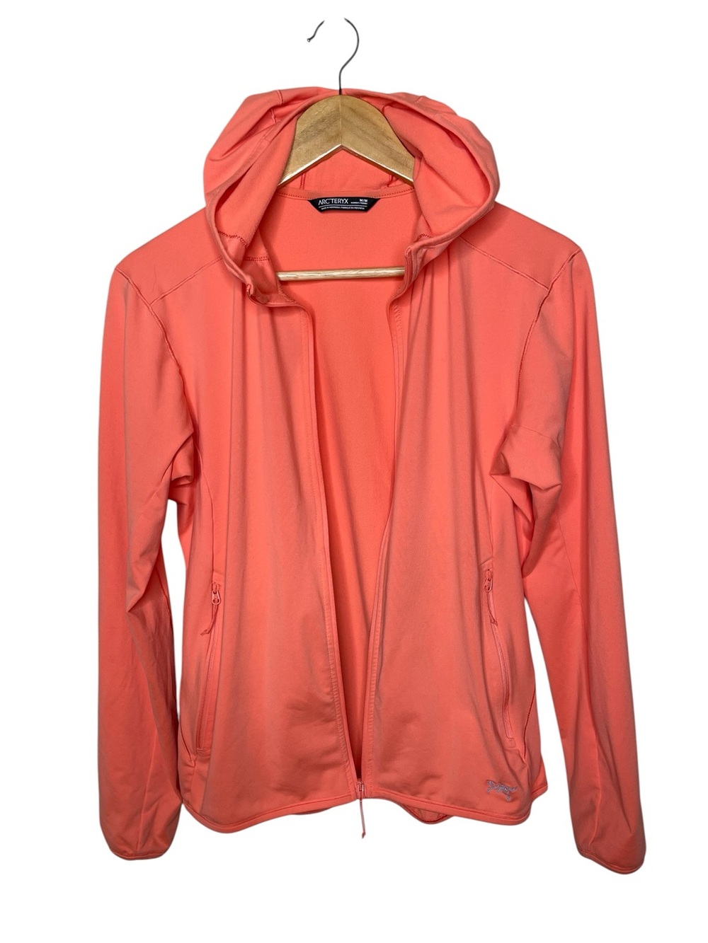 Arc’teryx Kyanite LT Hoody Full Zip Reef Orange M - Picture 7 of 13